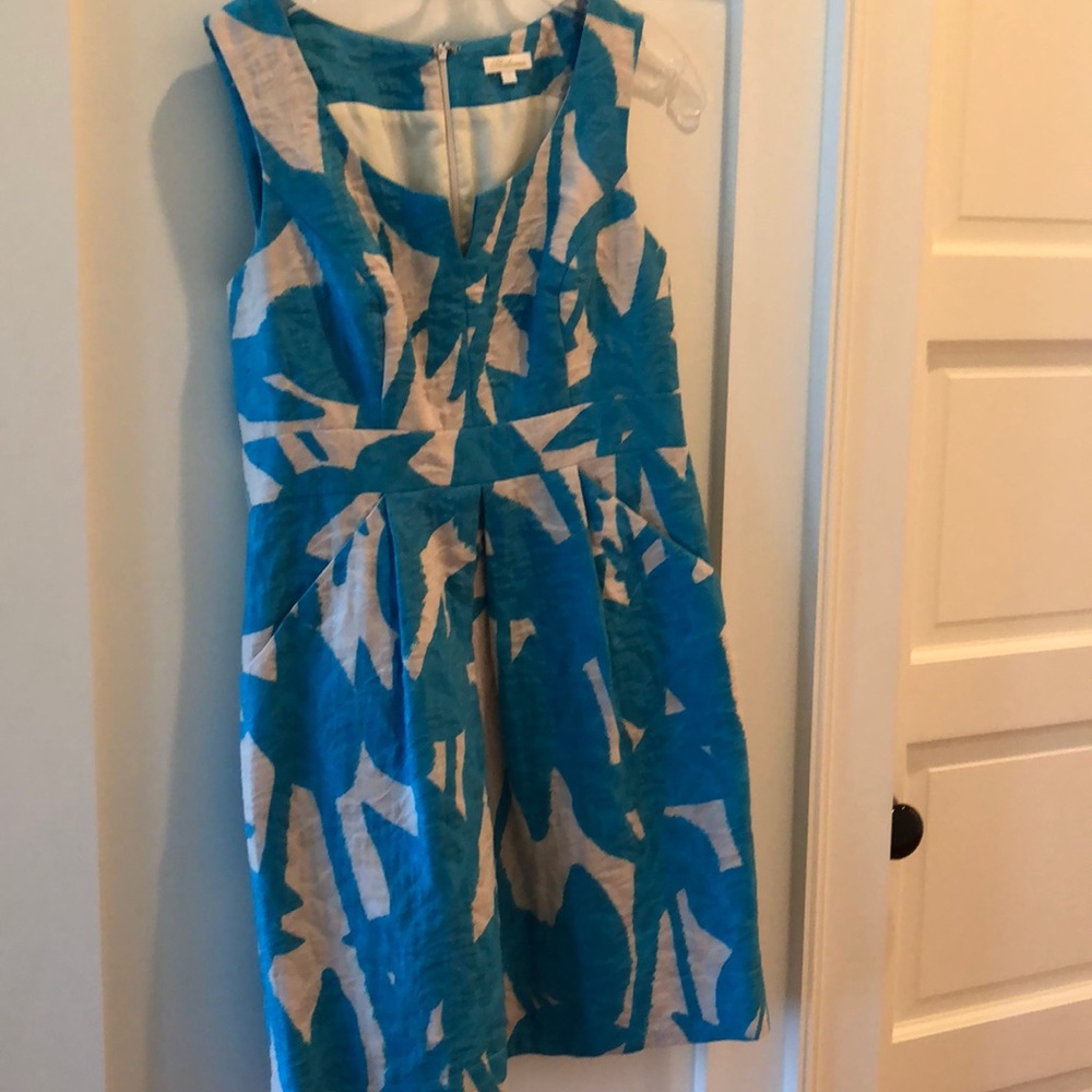 Blue dress
